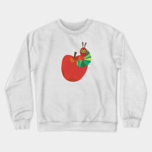 The very hungry caterpillar - Apple Crewneck Sweatshirt